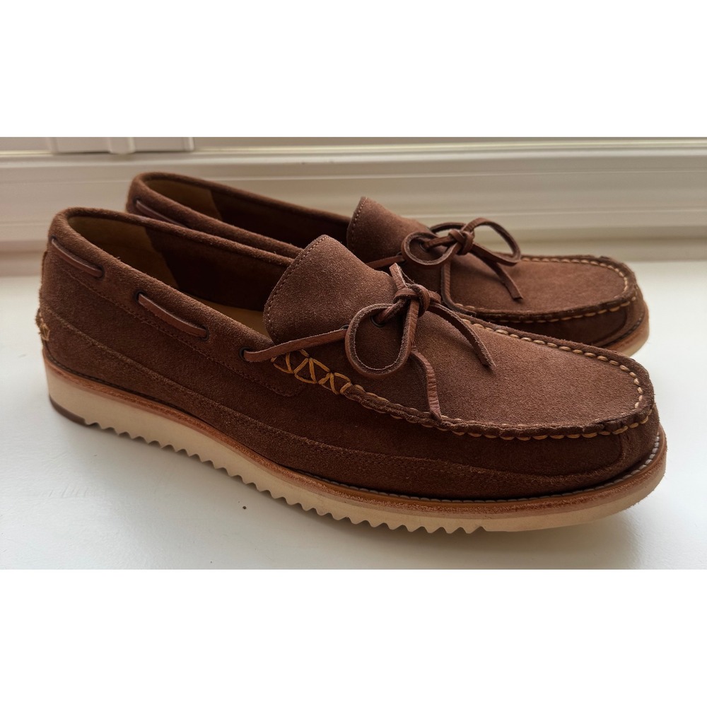 Cole Haan Men's Pinch Rugged Camp Moccasin Loafers - Brown Suede Size 13M NEW - Picture 9 of 11